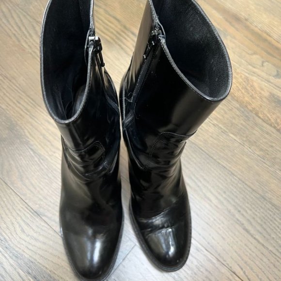 GUC Cole Haan Leather Booties - Picture 3 of 7